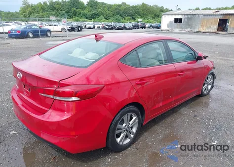 2017 Hyundai Elantra Se z USA, uszkodzony, nr VIN KMHD84LFXHU417580